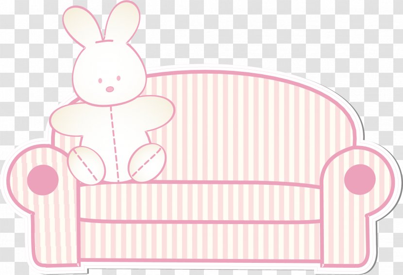 Rabbit Alessi Illustration - Tree - Sofa Vector Transparent PNG