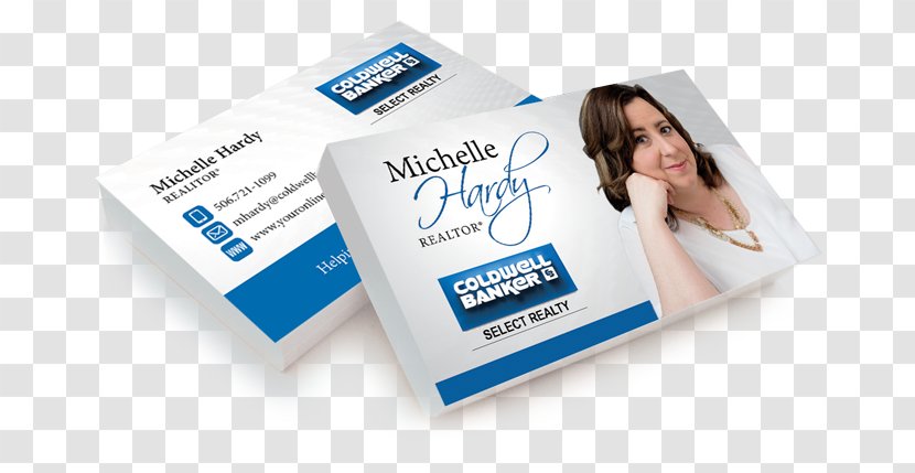 Coldwell Banker Estate Agent Real Brand - Creative Business Card Design Transparent PNG