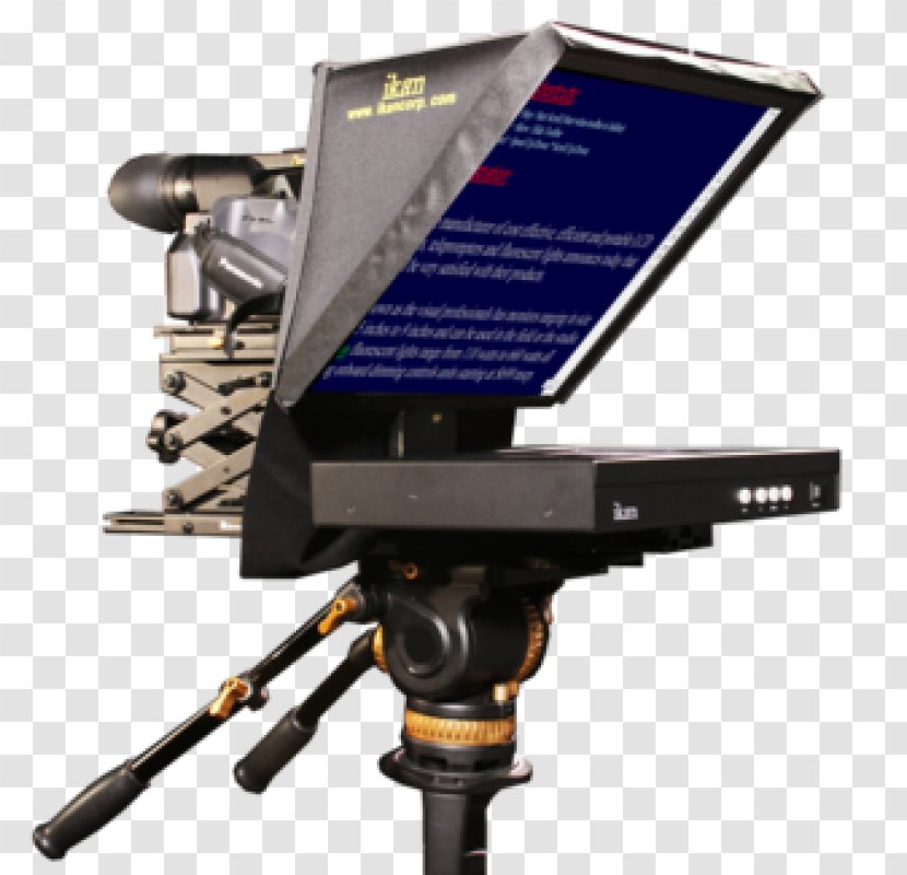 Teleprompter Television Studio Camera Broadcasting Transparent PNG