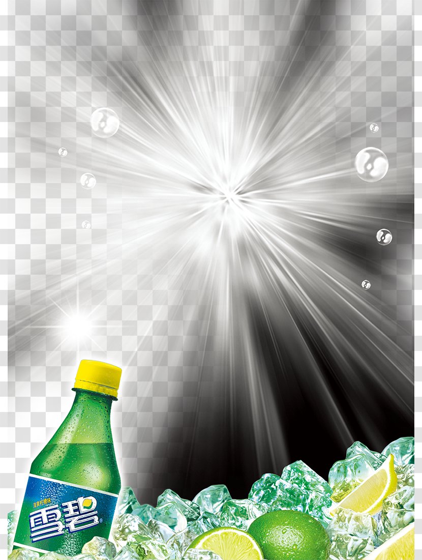 Sprite Carbonated Drink Lemon-lime Cola - Liquid - Product Kind Iced Transparent PNG