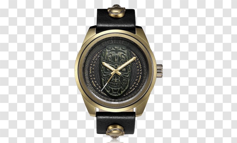 Mechanical Watch Clock Nivada Chronograph - Police Punk Men's Quartz Transparent PNG