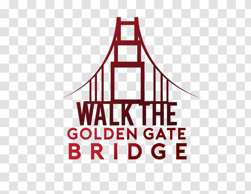 Logo Brand Font - Golden Gate Bridge Transparent PNG