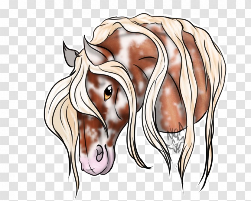 Snout Mustang Halter Bridle Rein - Tree - Colored Cross Friesian Stallions Transparent PNG