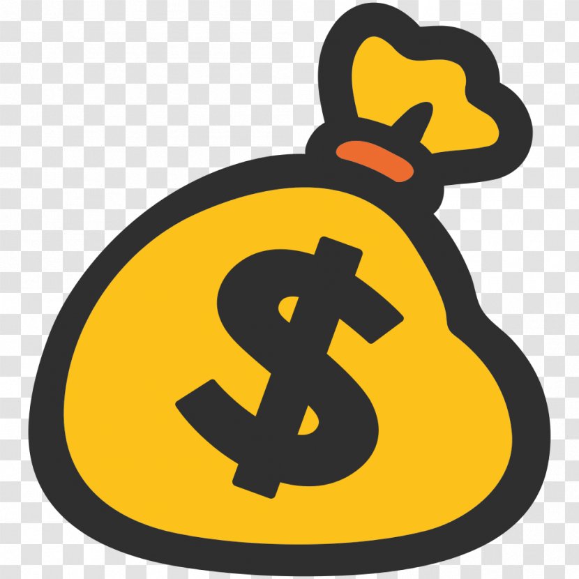 Emojipedia Money Bag Android - Artwork - Coin Stack Transparent PNG
