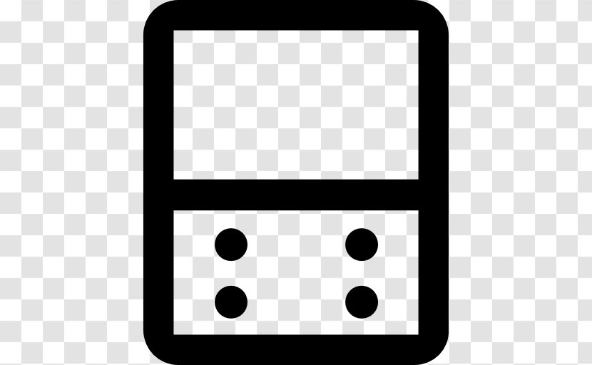 Black And White Rectangle Area Transparent PNG