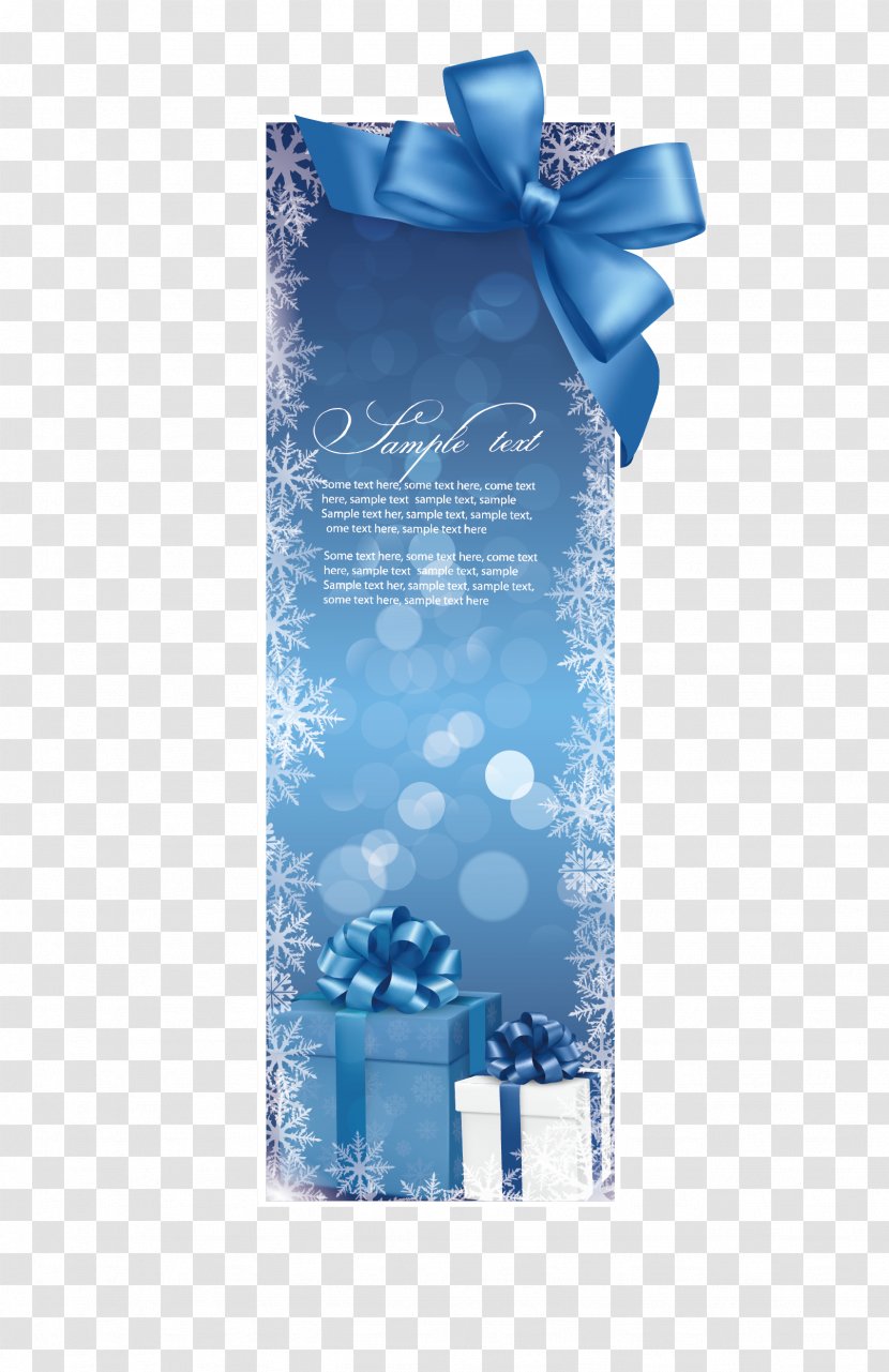 Banner Gift Decorative Box Ribbon - Cute Cartoon Transparent PNG