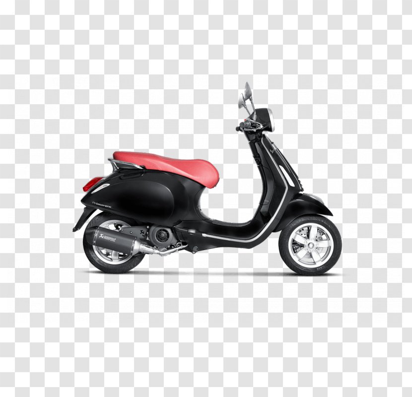 Exhaust System Scooter Car Vespa GTS Transparent PNG