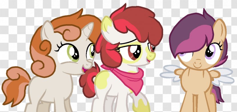 Pony Apple Bloom Horse DeviantArt - Cartoon Transparent PNG