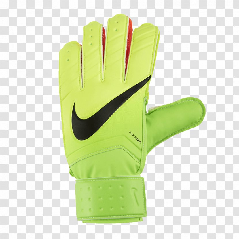 Goalkeeper Glove Nike Mercurial Vapor Electric Green Transparent PNG