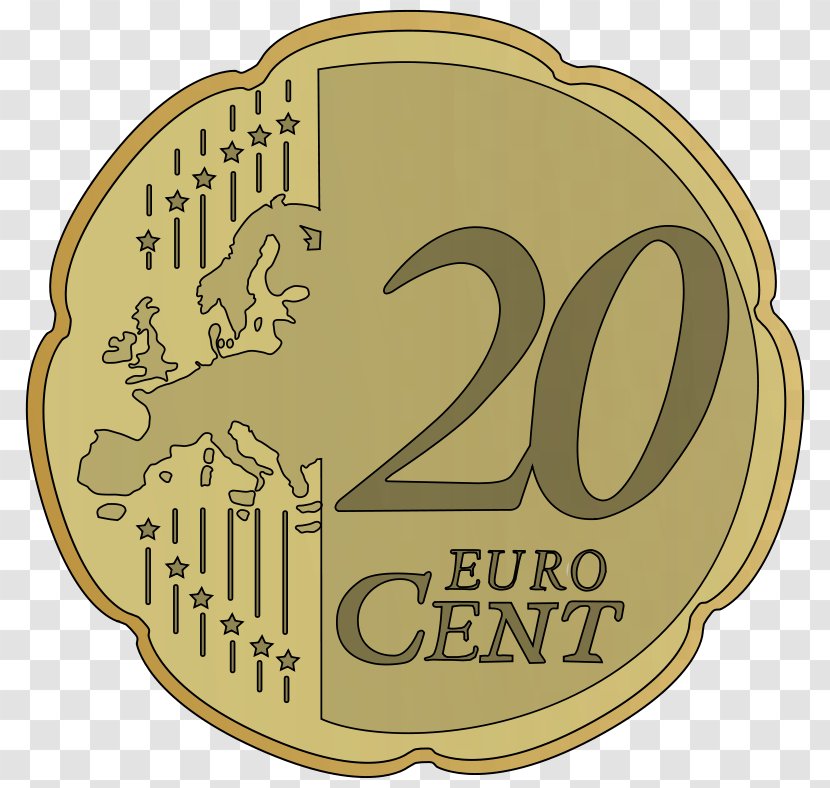 50 Cent Euro Coin 1 20 - Logo Transparent PNG