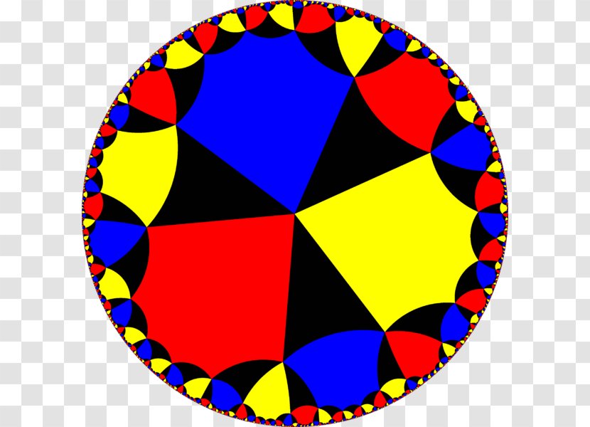 Circle Symmetry Point Pattern - Yellow Transparent PNG