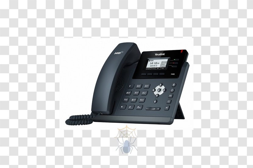 VoIP Phone Yealink SIP-T27G Session Initiation Protocol Telephone SIP-T40P - Telephony - Desk Transparent PNG