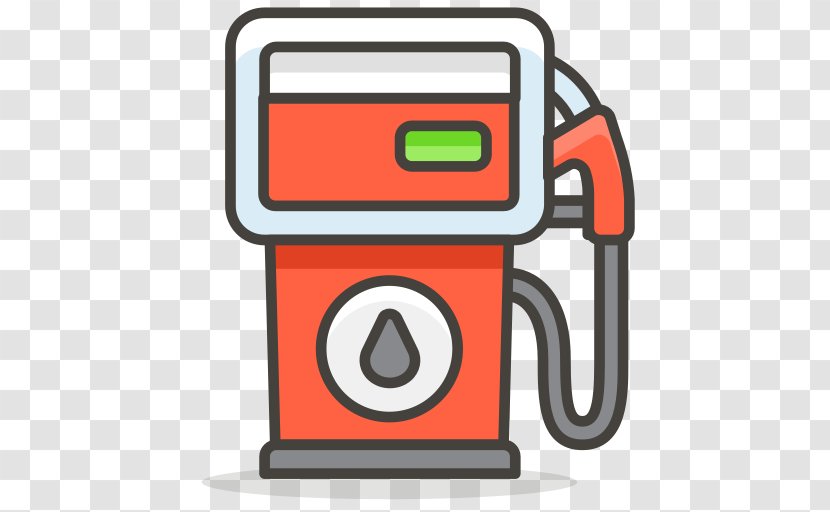 Emoji Gasoline Filling Station Fuel Dispenser - Sign - Gas Transparent PNG