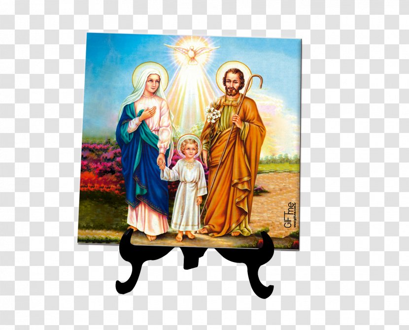 Nazareth Holy Family Card Mother - Nativity Of Jesus - Sagrada Familia Transparent PNG