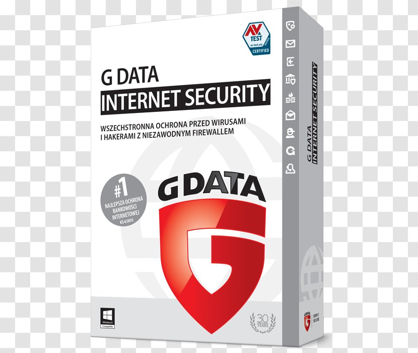 G Data Software Antivirus Computer AntiVirus Virus - Brand Transparent PNG