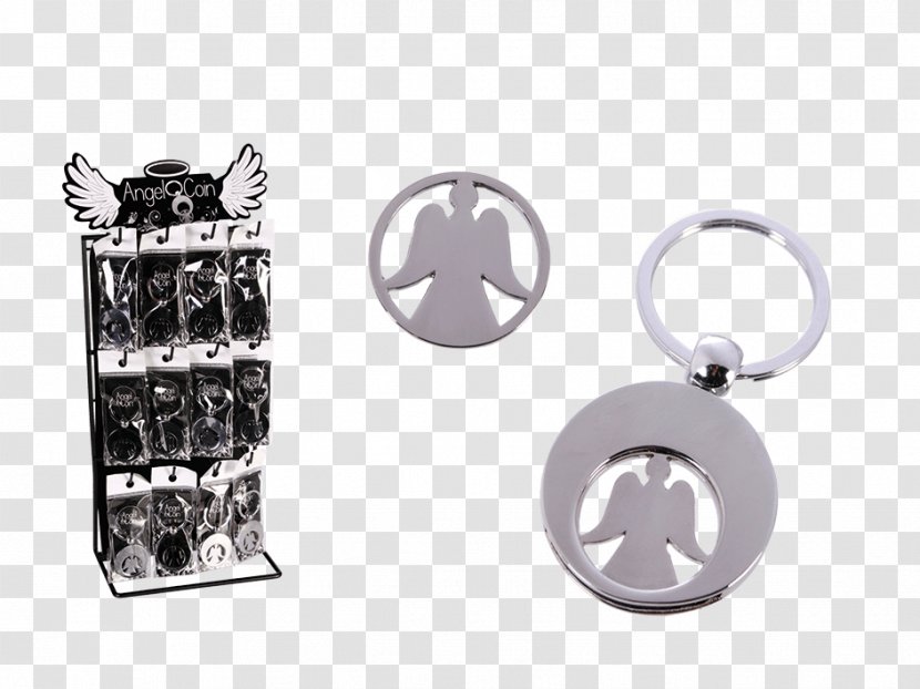 Key Chains Guardian Angel Shopping Cart - Gratis - Metal Powder English Transparent PNG