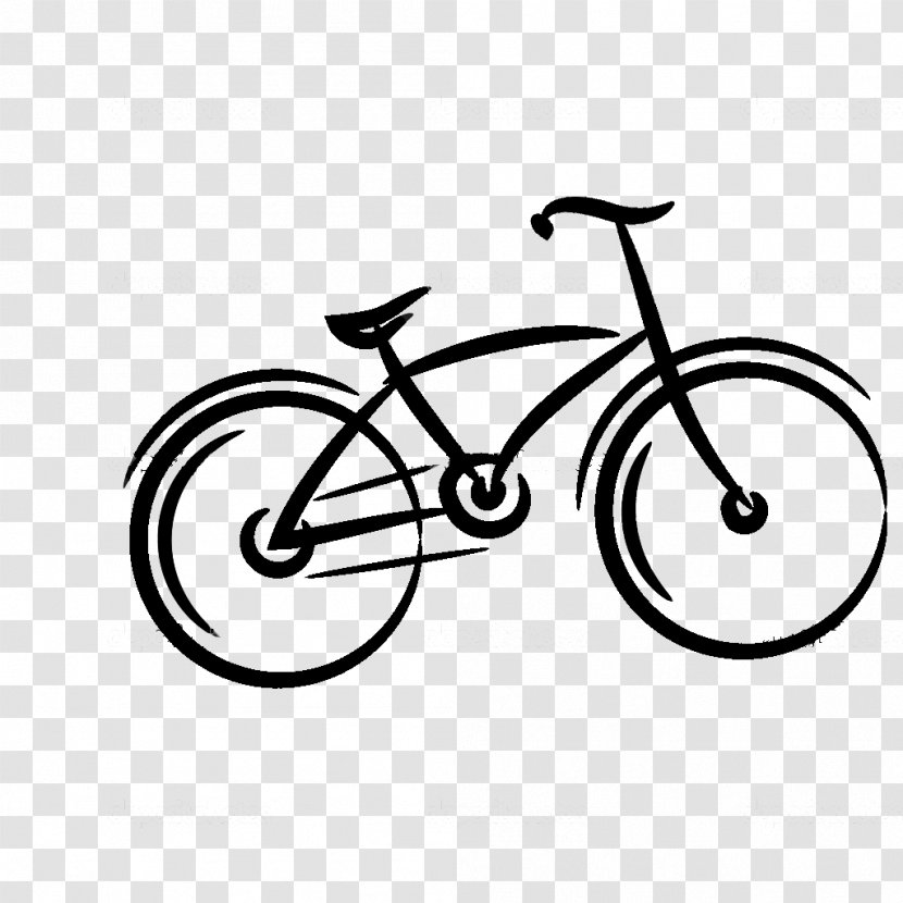 Drawing Bicycle Bike Rental - Accessory - Bicycles Transparent PNG