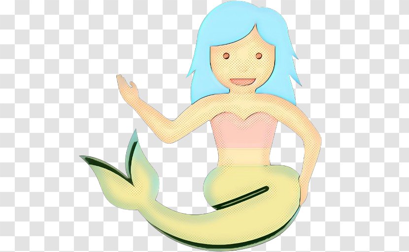 Clip Art Cartoon Fictional Character Mermaid Transparent PNG