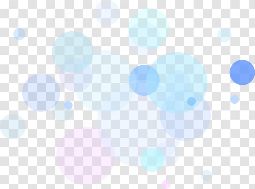 Blue Sky Pattern - Dot Floating Transparent PNG