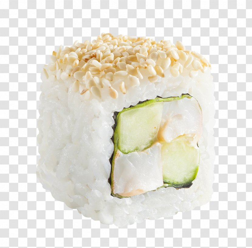 California Roll Sushi Cooked Rice 07030 Side Dish Transparent PNG