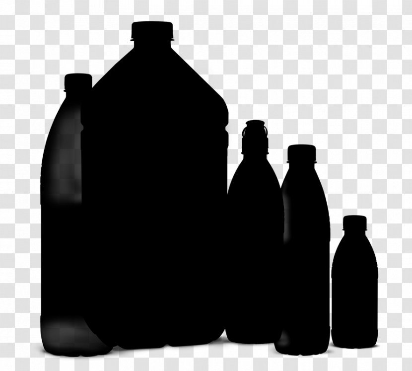 Glass Bottle Product Design - Black Transparent PNG