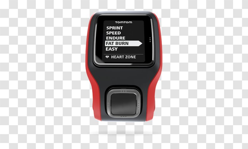 GPS Navigation Systems TomTom Multi-Sport Cardio Watch Runner - Electronic Device Transparent PNG