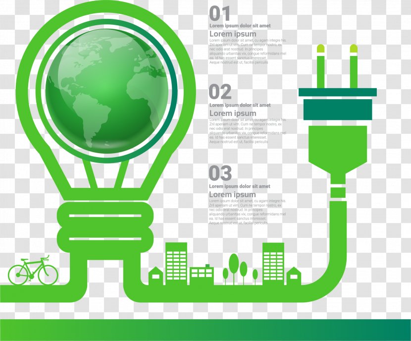 Green Infographic Euclidean Vector - Area - Energy Information Chart Transparent PNG