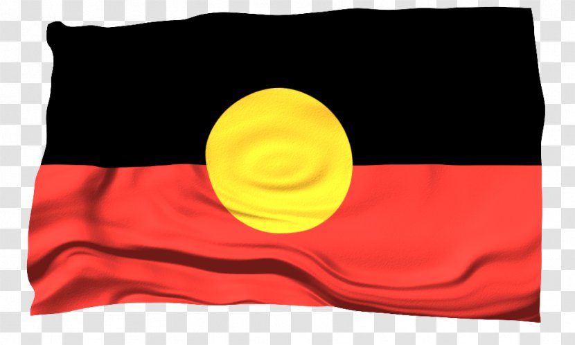 03120 Rectangle Flag - Orange - Aboriginal Transparent PNG