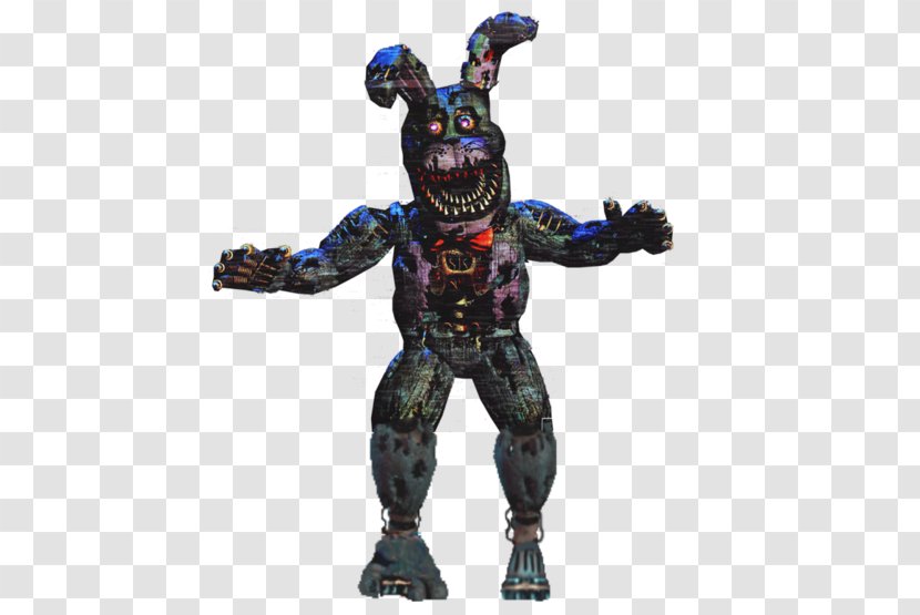 Five Nights At Freddy's 4 2 Nightmare Jump Scare Animatronics - Action Toy Figures - Mare Transparent PNG