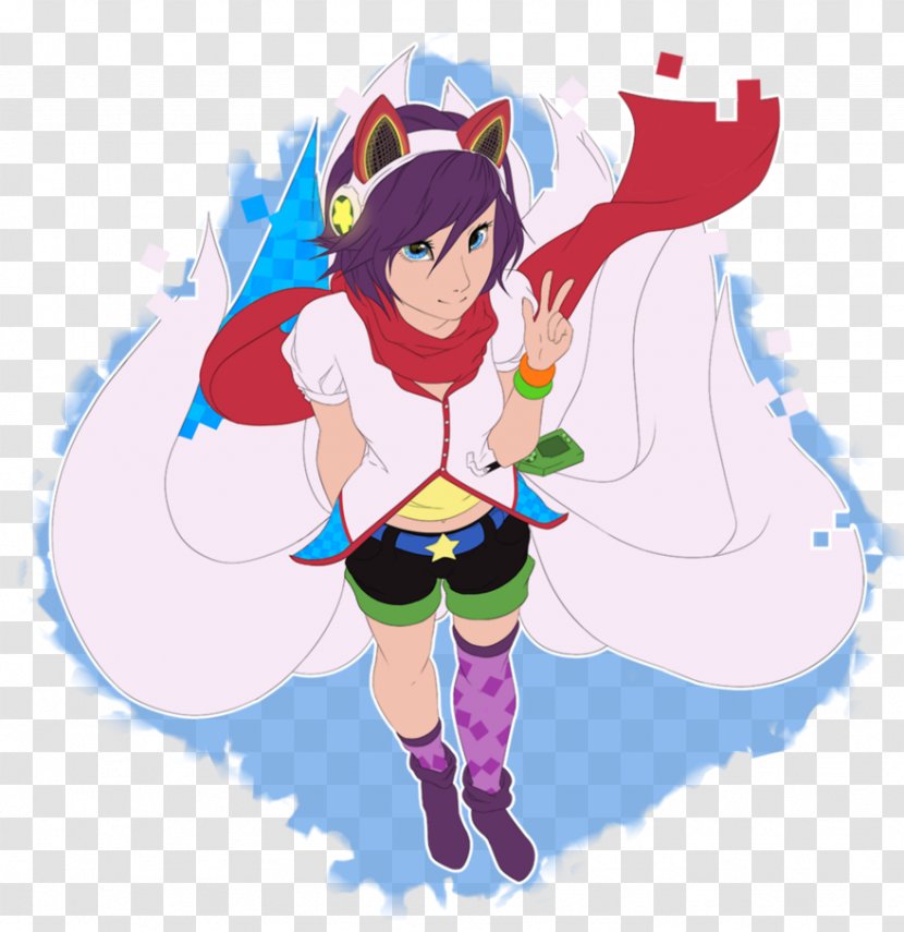 League Of Legends Ahri Drawing Clip Art - Silhouette Transparent PNG