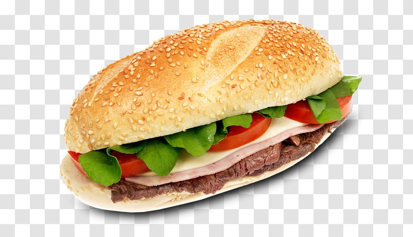 Cheeseburger Ham And Cheese Sandwich Bauru Submarine Bocadillo - Food Transparent PNG
