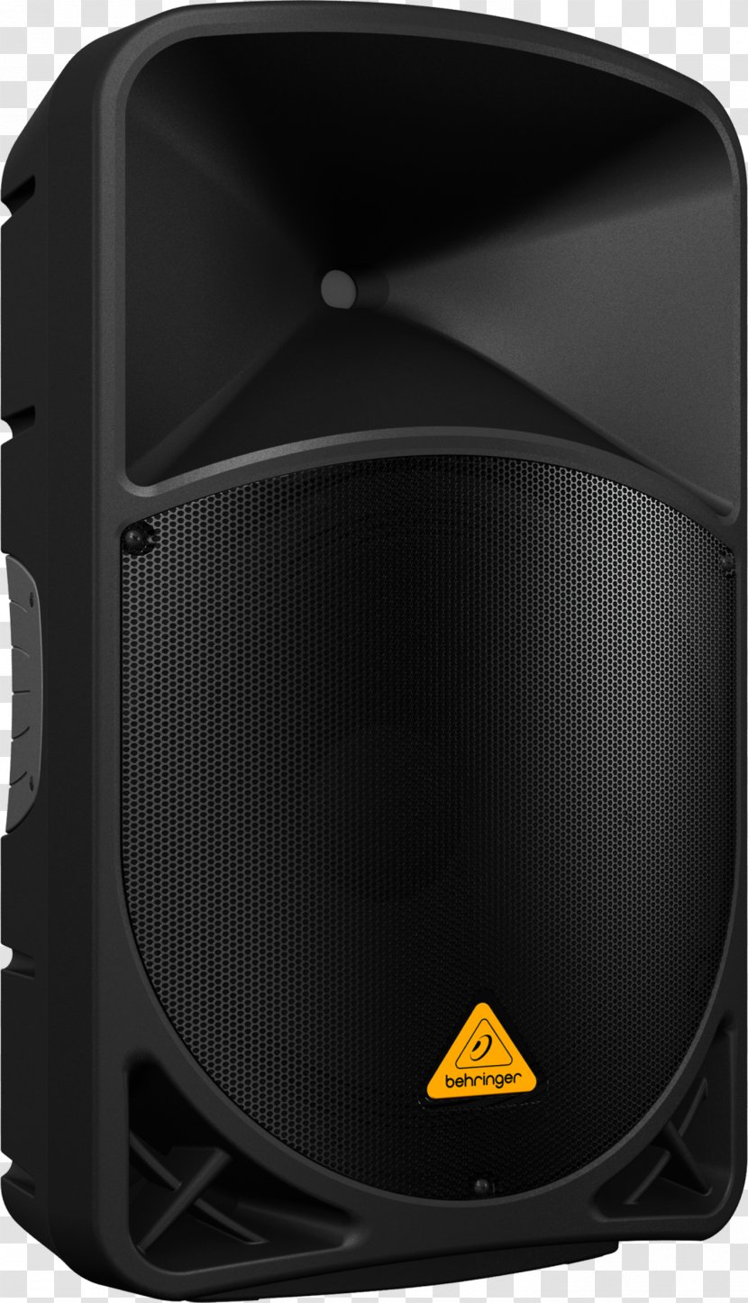 Microphone Powered Speakers BEHRINGER Eurolive B1 Series B1-MP3 Loudspeaker - Technology - Sound Transparent PNG