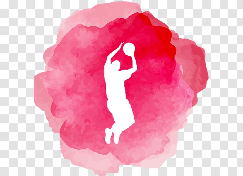 Image Watercolor Painting Sports Basketball Transparent PNG