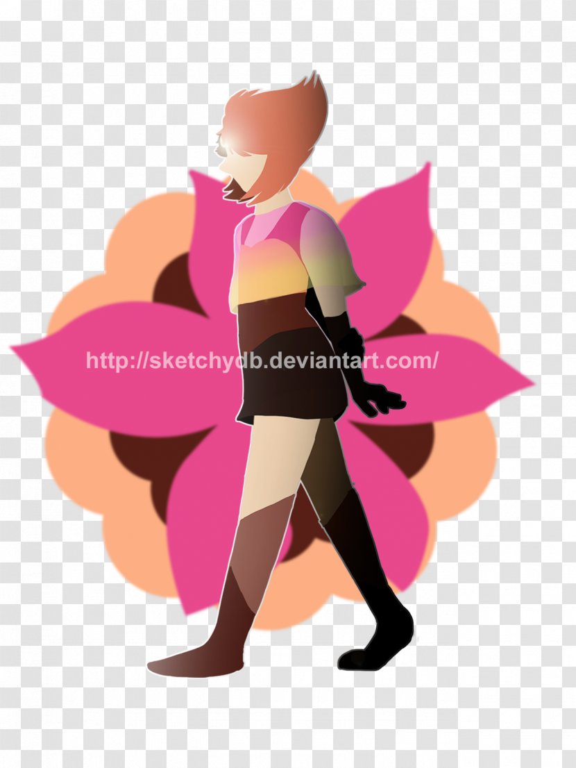 Clip Art Illustration Pink M Character Fiction - Tree - Speckle Transparent PNG