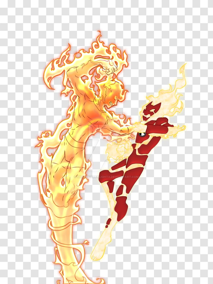 Giraffe Art Graphic Design Character - Human Torch Transparent PNG
