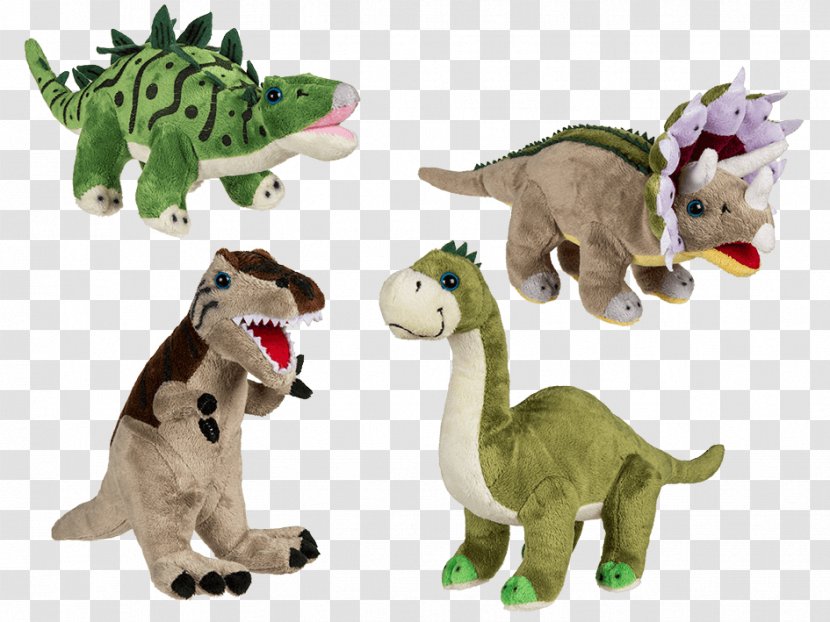 Dinosaur Stuffed Animals & Cuddly Toys Tyrannosaurus Diplodocus Stegosaurus Transparent PNG
