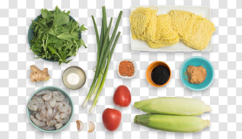 Vegetarian Cuisine Asian Food Recipe Leaf Vegetable - Seafood Noodles Transparent PNG