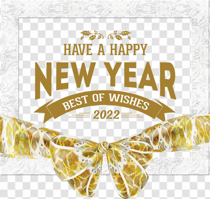 Happy New Year 2022 2022 New Year 2022 Transparent PNG