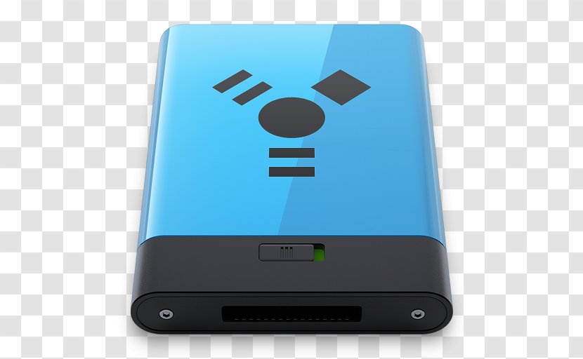 Electronic Device Gadget Multimedia Electronics Accessory - Google Drive - Blue Firewire B Transparent PNG