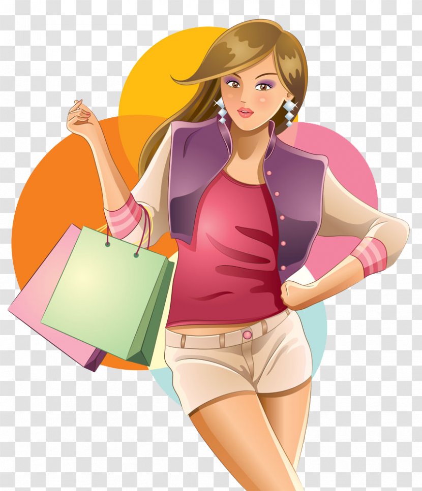Shopping Stock Photography Royalty-free Illustration - Watercolor - For Women Transparent PNG