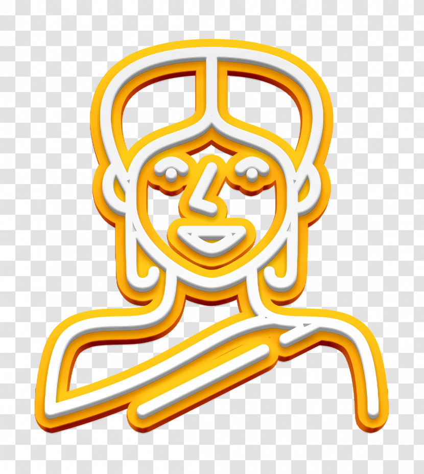 India Icon Woman Icon Transparent PNG