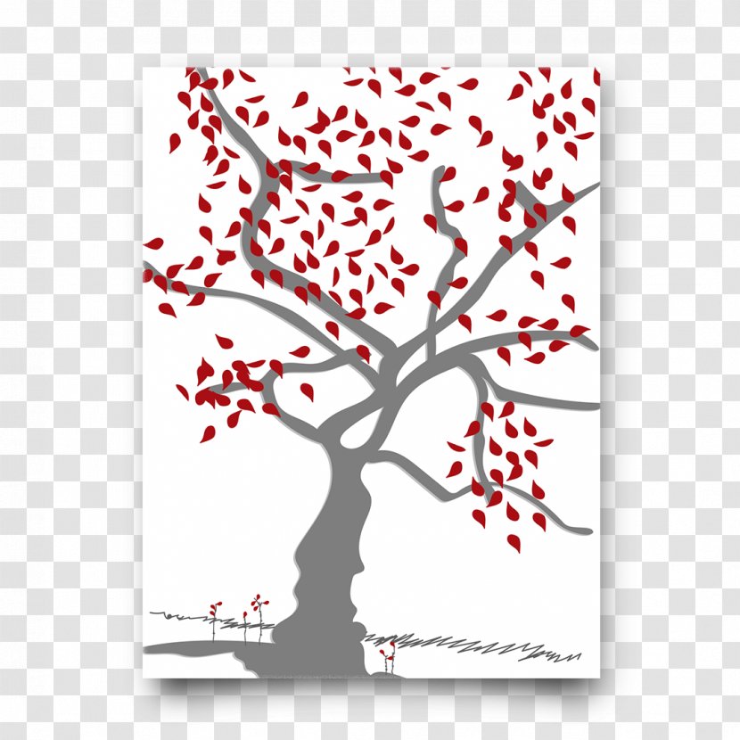 Graphic Design Greeting & Note Cards Floral Pattern - Tree - Mother Card Transparent PNG