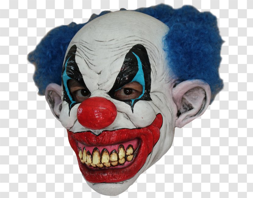 Evil Clown It Mask Halloween Costume - Party Transparent PNG