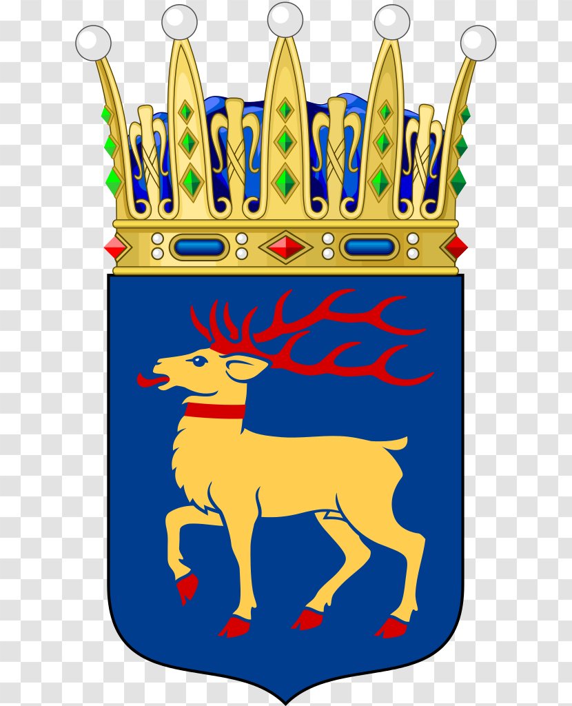 Bohuslän Coat Of Arms Öland Historyczne Krainy Szwecji - Deer - Landskapsvapen Transparent PNG