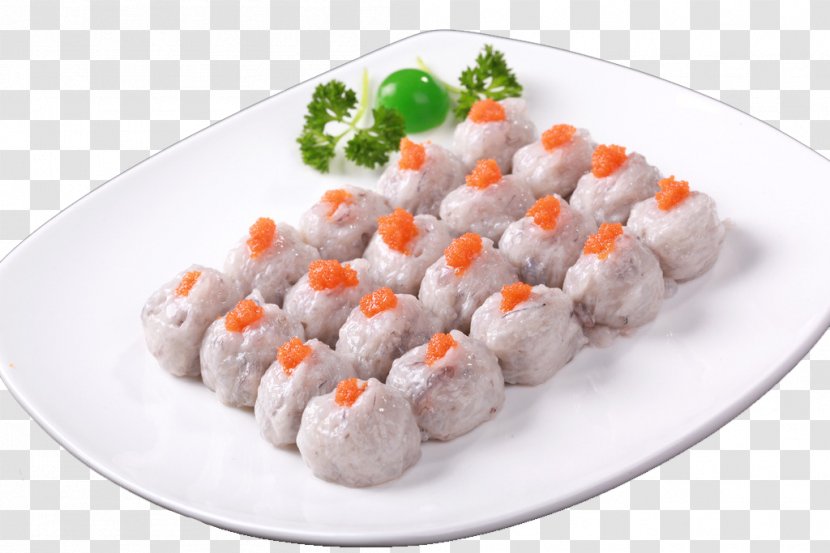 Fish Ball Sushi Crab Hot Pot Surimi - Recipe - Roe Shrimp Balls Transparent PNG