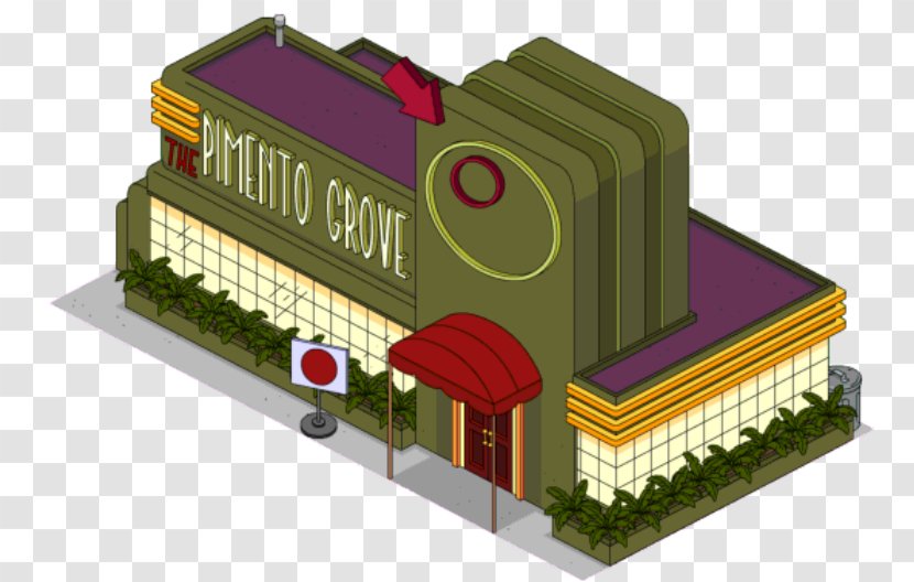 The Simpsons: Tapped Out Pimiento Duff Beer Restaurant Building - Simpsons Transparent PNG
