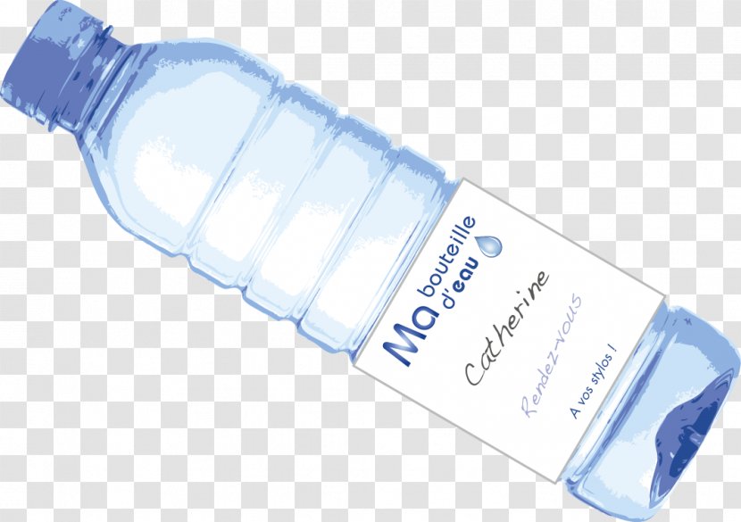 Water Bottles Drinking Liquid Transparent PNG