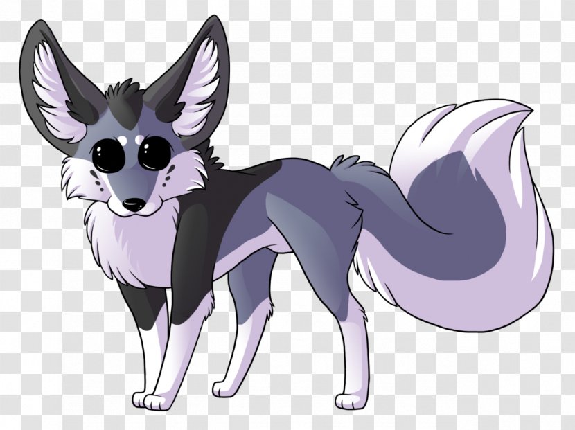 Fennec Fox Dog Drawing Cartoon Transparent PNG