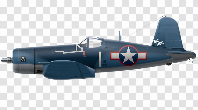 Vought F4U Corsair Airplane Aircraft North American P-51 Mustang Second World War - Model - Plane Transparent PNG
