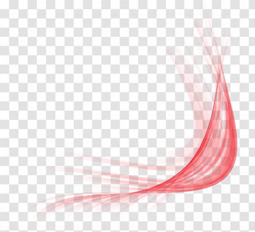 Red Pattern - Product Design - Abstract Curve Lines Transparent PNG